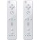MOOGOLE Wii Remote Controller, Wii Controller 2 Pack, Wii Remotes 2 Pack, with Silicone Case and Wrist Strap, for Nintendo Wii/Wii U
