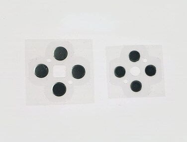 ABXY Button D-Pad Membrane Button Stickers PAD Conducting Strip for 3DS Replacement