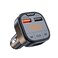 Bluetooth Adapter for Car，Bluetooth FM Transmitter for Car,MP3 Player QC3.0 Quick Charge for All Smartphones Audio Players，Supports TF/SD Card and USB