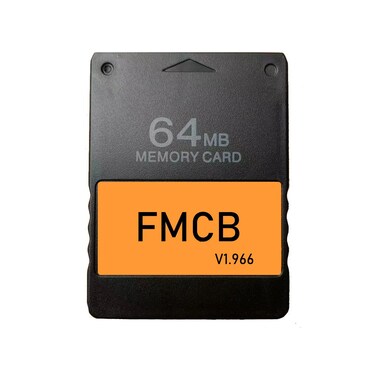 FMCB Free McBoot Card v1.966 External Program Card for PS2 64 MB Memory Card for PlayStation 2