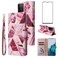 Asuwish Compatible with Samsung Galaxy S21 Ultra Glaxay S21ultra 5G Wallet Case Tempered Glass Screen Protector Flip Card Holder Stand Kickstand Cell Phone Cases for Gaxaly 21S S 21 21ultra G5 Purple