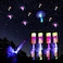 60pcs Led Arrow Helicopter Flying Toy Party Fun Gift Elastic Slingshot Flying Copters Birthdays Summer Day Party Favors Outdoor Game for Kids