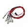 LAFEINA RC Car LED Light Kit, 6 LED Light Set Headlight Taillight for Tamiya D3 SCX10 D90 HSP Kyosho HPI 1/10 1/8 RC Model Car Truck Tank Lighting