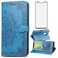 Asuwish Compatible with Huawei Mate 20 Pro Wallet Case Tempered Glass Screen Protector and Flip Cover Card Holder Stand Cell Accessories Phone Cases for Hawaii Mate20Pro Mate20 20Pro Women Men Blue