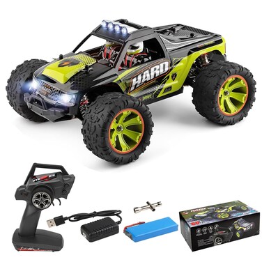 GoolRC 1:14 Scale Remote Control Truck 4WD 60KM/H High Speed 4X4 All Terrain Remote Control Car 2.4GHz Off Road RC Car, Electric Toy Gifts Vehicle Climbing Car with Alloy Chassis for Kids and Adults