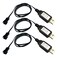 3Pack 7.4V USB Charger Cable with SM-3PIN Plug Compatible RC Car RC Plane RC Tank RC Boat Remote Control Toys for Universal 7.4V 2S Lipo Battery USB Charger ﻿