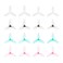BETAFPV 16pcs HQ 31mm Ultralight 3-Blade Propellers with 1.0mm Shaft Hole Compatible for 0702SE 23000KV Brushless Motor, FPV Racing Drone Like Air65 Brushless Drone Metor65 Brushless Quadcopter