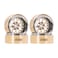 INJORA ModuWheel 1.3" Negative Offset Brass &amp; Aluminum Beadlock Wheels for 1/18 1/24 RC Upgrade