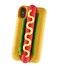 UnnFiko 3D Hot Dog Case Compatible with iPhone 11 Pro Max, Creative Cool Fun Cartoon Hamburger Soft Silicone Case Rubber Bumper Protection Cover (Hot Dog, iPhone 11 Pro Max)