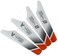 2a 2b Blades Set Rotor Blade (317) - White for LiteHawk XL Helicopter