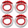 4Pcs ShareGoo RC Brake Disc,Metal Wheel Rim Hex Hub Brake Disc Decoration Compatible with Wltoys K969 K989 Kyosho Mini-Q Mini-Z Mini-D 1/28 RC Car