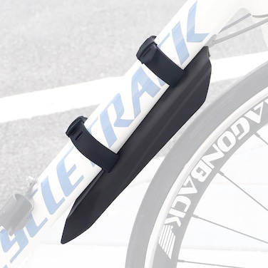 BALINGE Bike Front Fender MudGuard Mudflap Without Fork Mount for MTB Mountain Bike Road Bike E-Bike，Black