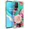 Osophter for Oneplus 8T Case,1+8T Case,Oneplus 9R Case Flower Floral for Girls Women Shock-Absorption Flexible TPU Rubber Phone Cover for Oneplus 8T(Purple Flower)