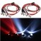 Chanmoo 2Pack 4Leds RC Car LED Lights White Headlights Red Taillight Kit Accessories for RC Buggy Truck Tank Crawler Car SCX10 SCX24 TRX4 TRX6 Slash Rustler Redcat 4WD Traxxas HSP Tamiya Redcat