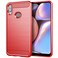Osophter for Galaxy A10S Case,Samsung A10S Phone Case,Galaxy M01S Case Shock-Absorption Flexible TPU Rubber Full-Body Protective Cover for Galaxy A10S(Red)