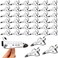 40 Pack Space Shuttle Gliders Plane Flying Toys Foam Space Airplane Glider Outer Space Party Favors Birthday Party for Kids
