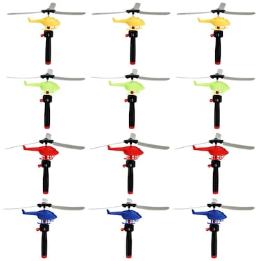 ONEST 12 Pieces Planes Toys Flying Toys Helicopter Airplane Toys Party Favors Classroom Prizes for Boys Girls