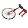 Lwuey Unicycle Model, Portable Mini Unicycle Models Bike Ornament DIY Table Single Wheel Model Simulated Metal Alloy Bicycle Toy Exquisite Workmanship for Creative Game Cool Boy Holder Bookshelf Car