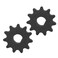 2Pcs E Scooter Electric Sprocket,Gear Electric Scooter Motor Engine Sprocket Drive Pinion 11 Tooth Chain 25H High Speed Motor Gear