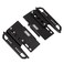 INJORA RC Side Pedal Set Metal Rock Sliders Upgrade Parts for Axial SCX24 C10 AXI00001 1/24 RC Crawler Car, 2PCS