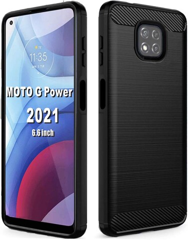 Folmeikat Moto G Power 2021 Case,Motorola G Power 2021 Phone Case, Soft TPU Slim Fashion Protective Phone Case Cover for Moto G Power 2021 6.6" (Moto G Power 2021 Blue)