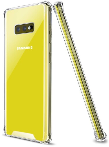 SALAWAT Samsung Galaxy S10e Case, Clear Galaxy S10e Case Cute Anti Scratch Slim Phone Case Cover Reinforced TPU Bumper Shockproof Protective Case for Samsung Galaxy S10e 2019 (Clear)