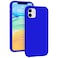K TOMOTO Liquid Silicone Case Compatible with iPhone 11 (6.1"), Full Body Protection Gel Rubber Cover with Soft Microfiber Lining, Scratch Resistant Shockproof Protective Phone Case, Klein Blue