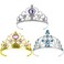 Princess Crowns Tiara for Little Girls, BIBUTY Toddler Girl Tiara Crown Princess Dress Up Accessories, Birthday Crown Tiara Princess Jewelry Set, Costume Set Toy Gift for 3 4 5 6 Year Old Toddler Girl