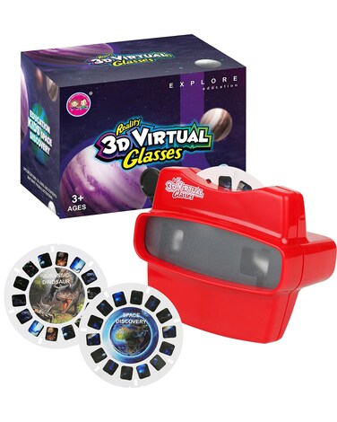 SeptCity 3D View Toy for Kids with 2 Reel, for Kid 3-8