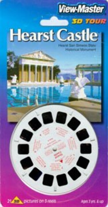 Hearst Castle - ViewMaster 3 Reel Set