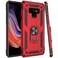 Zoeirc Case for Galaxy Note 9 Case/for Samsung Note9 Phone Case, [Military Grade] Magnetic Car Ring Holder Mount Kickstand Defender Protective Cover Case for Samsung Galaxy Note 9 (red)
