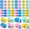 48 Pcs Valentine's Day Kids' Camera Toy Set Back to School Gifts Children's Pretend Play Prop with Images in Viewfinder Mini Toy Camera for Boys Girls Birthday Party Favors Goodie Bag Return Gifts