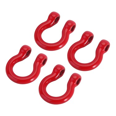 INJORA D Rings Tow Hooks with M1.4 Screws for FCX18 LC80 TRX4M Defender
