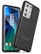 ENCASED Rebel Series Designed for Samsung Galaxy S21 Ultra Case, Heavy Duty Protective Phone Case, Black (Rebel Series)