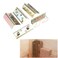 No-Mortise Bed Rail Brackets Set of 4 -Premium Heavy Duty adjustable Rust Proof Frame Bracket for Connecting to Wood