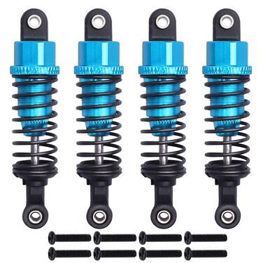 AllinRC Shock Absorbers Upgrade Aluminum Shocks of A949-55 Fits for WLtoys A949 A959 A969 A979 K929 1/18 4WD Off Road Truck