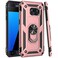 Zoeirc Case for Galaxy S7 Case/for Samsung S7 Phone Case, [Military Grade] Magnetic Car Ring Holder Mount Kickstand Defender Protective Cover Case for Samsung Galaxy S7 (red)