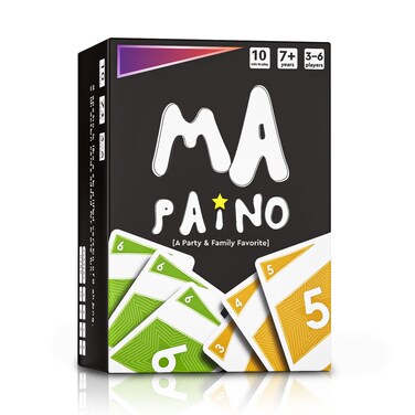 MAPAINO Original Card Games for Families-Adult and Kids Party Games for Family Game Night-Fun Card Games for Teens-Best Gifts for Kids 8-12