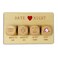 exciting Lives - Date Night Dice Set - Love Dice - for Couple, Anniversary, Valentines Day, Gift for Him, Her, Husband, Wife, Boyfriend, Girlfriend - Couple Love Dice - Wooden Dice Set