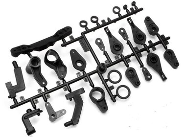 kingtair HPI #85058 - Steering Crank/SERVO Saver Set Savage/Spare Part for #87197 Servo Saver Set Savage X 4.6 GT-6STD Flux V2STD Savage XL 5.9 GTXL-6STD Flux V2