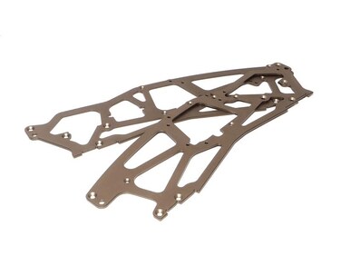 kingtair HPI Racing #73919 - Super TVP Chassis 2.5mm Set (7075S/GRAY/1SET)