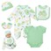 Reborn Doll Baby Girl Clothes 5pcs Outfits for 17-22 Inch Baby Doll Clothing Reborn Newborn Dolls Clothes Accessories