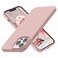 ABITKU Compatible with iPhone 13 Pro Max Case 2021, Liquid Silicone Soft Gel Rubber 3 Layers Full Coverage Body [with Screen &amp; Camera Protection] Shockproof Phone Case Cover 6.7 inch (Pink)