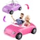 BETTINA Color Changing Doll Car for 11.5'' Fashion Dolls, 2-Seater Convertible with Seatbelts and Rolling Wheels, Color Change Under Sunshine, Toy Vehicle Gift for Girls Kids Ages 3 4 5 6 7 8+ to 12