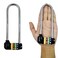 5 inch (12.5cm) Long Shackle Beam Gym Locker Lock, 4 Digit Combination Lock,Safety Padlock for Cabinet Door Handles Bike School Gym Locker,Sports Locker,Fence,Toolbox,Case,Hasp Storage,Box