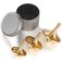 3 Pcs Metal Fidget Spinners for Adults Brass Spinner Top Precision Gyroscope Desk Fidget Toy for Teens Kill Time, Rotate Long Time Over 5 Minutes, 3 Sizes, S, M, L