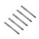 uxcell 5 Pcs 6mm Slotted Tip Magnetic Flat Head Screwdriver Bits, 1/4 Inch Hex Shank 3-inch Length S2 Power Tool
