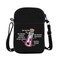 Kuzco Cartoon Inspiration Messenger Bag Poison Kuzco Carry-on Bag Llama Sack Emperors Gift Yzma Crossbody Purse Bag For Fans (KuzcoCrossBblk)