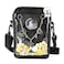 Vensivy Ita Bag DIY Transparent Crossbody Anime Pins Bag Shoulder Messenger Itabag Comic Anime Satchels (Black)