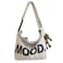 Canvas Messenger Vintage Bag Alt Emo Crossbody Bag Goth Punk Shoulder Satchels Harajuku Grunge Handbag (Apricot)